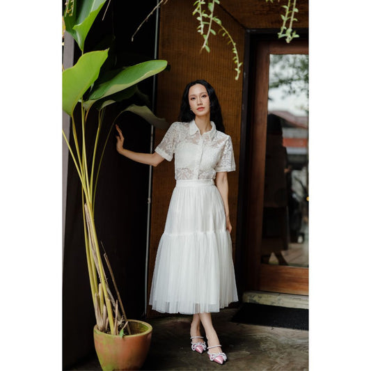 Ayaco Hara Tulle Skirt