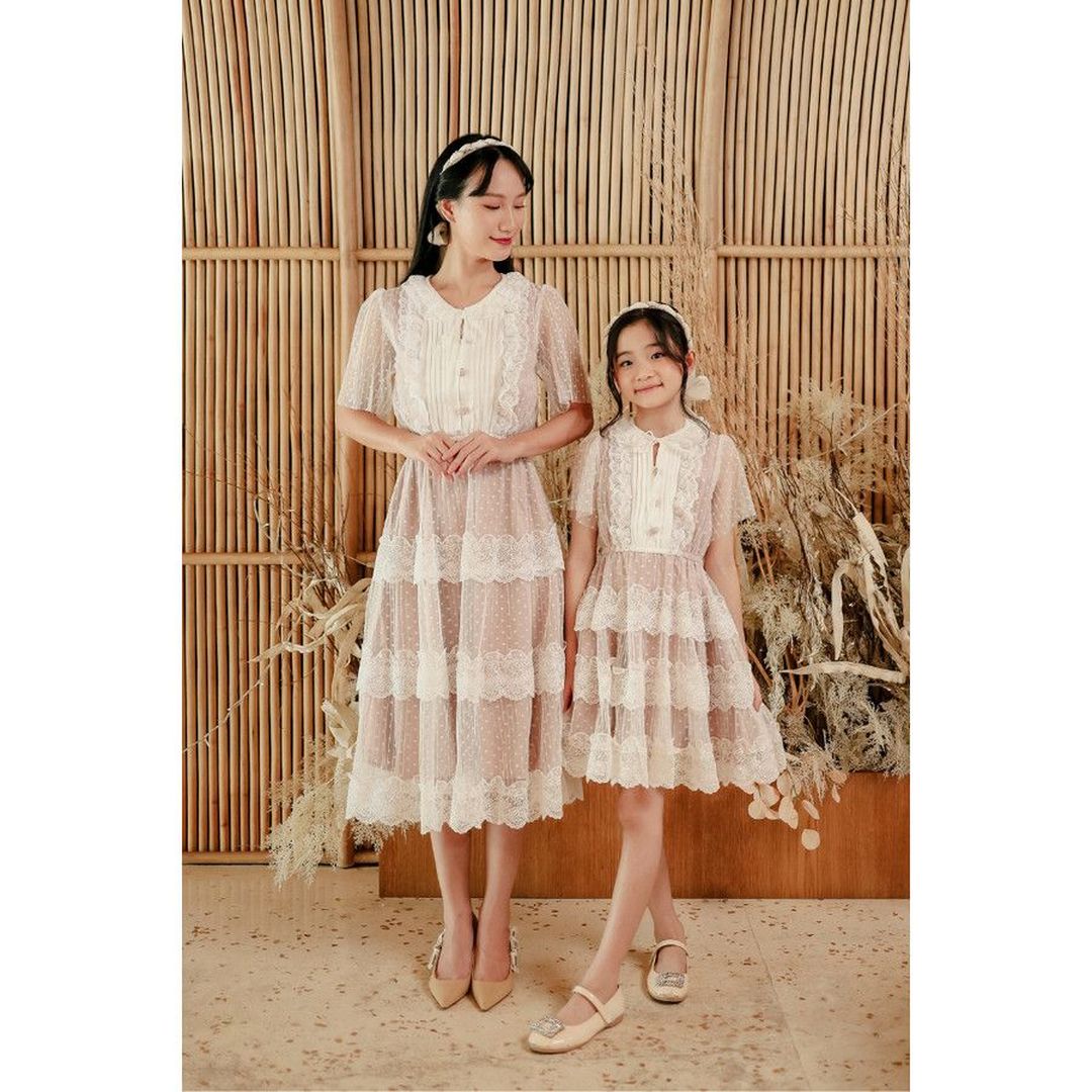 Mini Winter Lace Dress