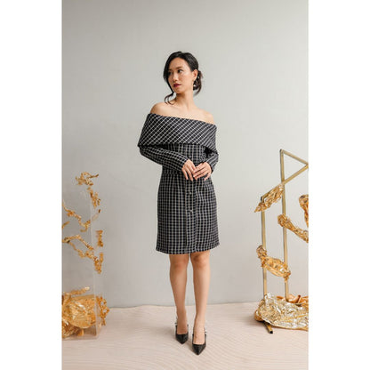 Bundle Sa Rang Tweed Dress + Mini Sa Rang Tweed Set